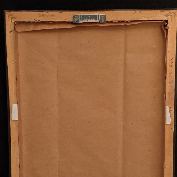 Blue Angel with Roses Cross Stitch Art - Picture 4 of 5